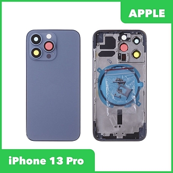 Корпус для iPhone 13 Pro (голубой) ORG